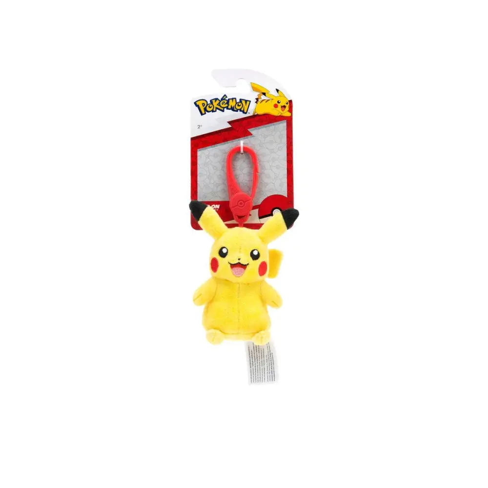 Pokemon Plush ClipOn (Keychain Car Backpack) Catch’em All Pick Your Character - Pokemon