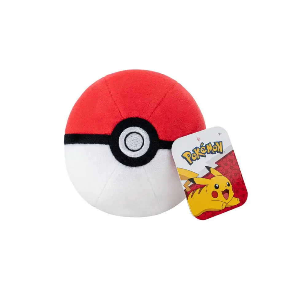 Pokemon Poke Ball Plush Assortment (Random Colors Pokeball) - Pokemon