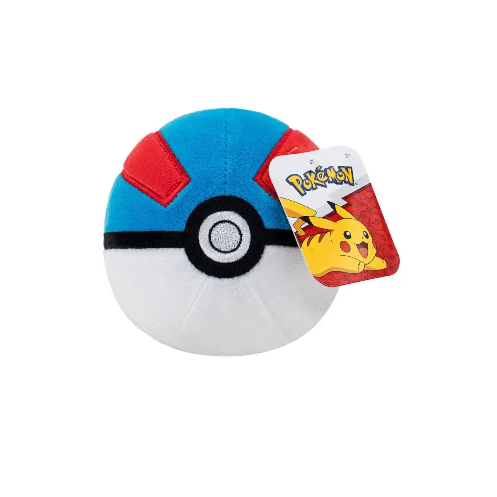 Pokemon Poke Ball Plush Assortment (Random Colors Pokeball) - Pokemon