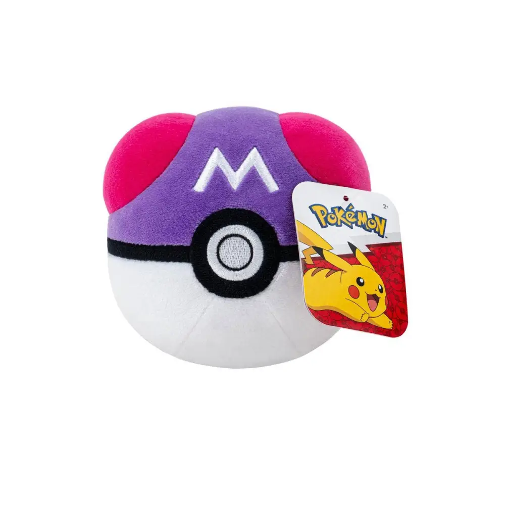 Pokemon Poke Ball Plush Assortment (Random Colors Pokeball) - Pokemon