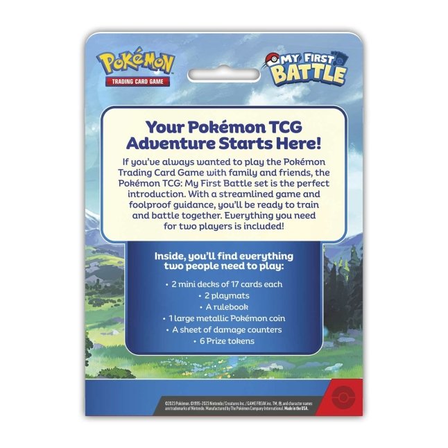 Pokémon TCG: My First Battle (Pikachu & Bulbasaur) - Pokemon Deck