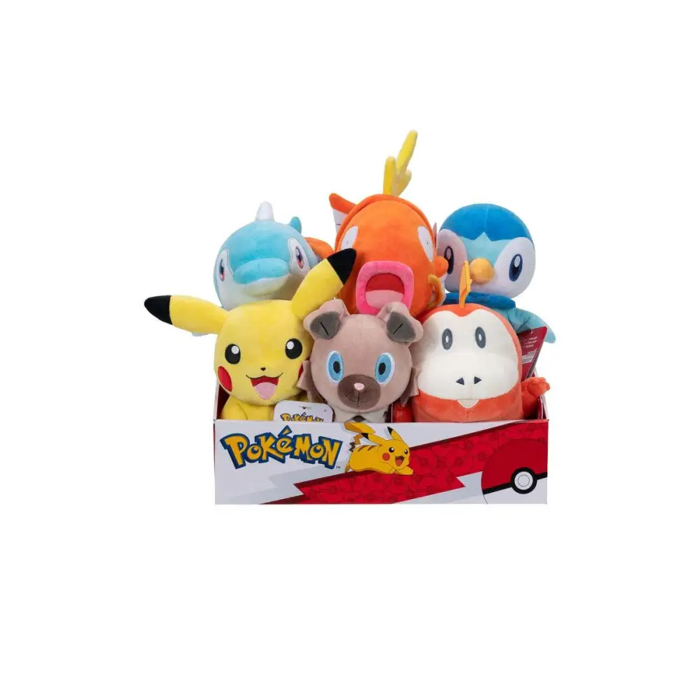 Pokemon USA 7-8’’ Plush (Random Plushie) OFFICIALLY LICENSED - Pokemon