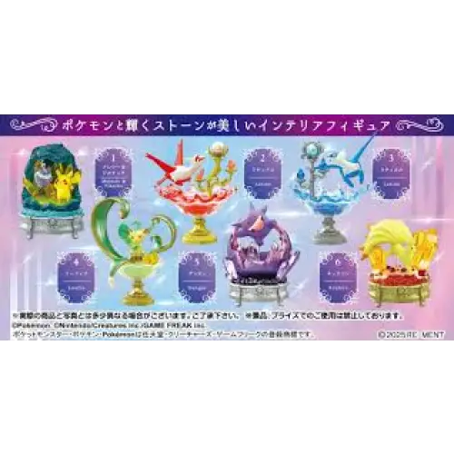 Re-ment Pokémon Gemstone Collection Shining Miracle Of Mystery - Blind Box Random Figure - Plush