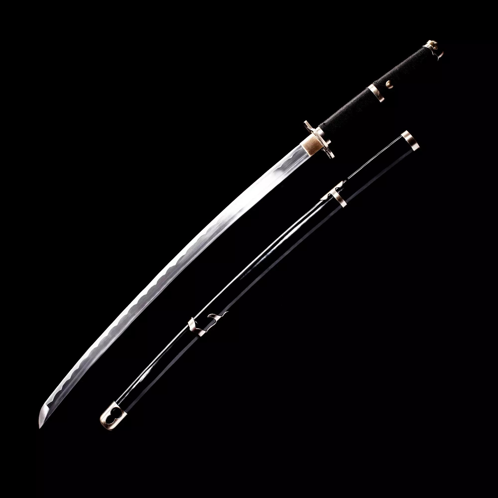 Roronoa Zoro Katana Sword Four Set Replica: Shusui Wado Ichimonji Sandai Kitetsu And Yubashiri Set - Sword