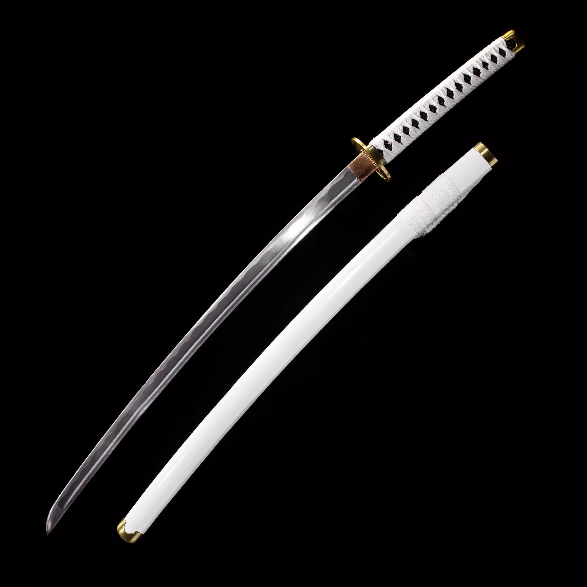 Roronoa Zoro Katana Sword Four Set Replica: Shusui Wado Ichimonji Sandai Kitetsu And Yubashiri Set - Sword