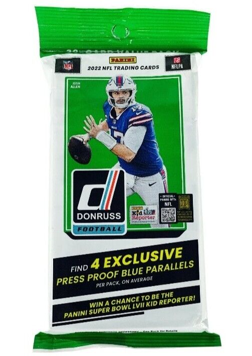 2021 Panini Contenders Football Jumbo Value Pack with (22) Cards (Emerald  Parallels!)