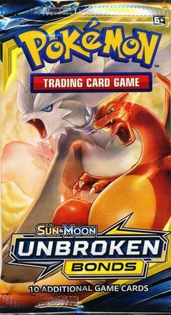 Pokemon Sun & Moon-Unbroken Bonds Booster Pack (Out of Print) Pokemon Sun & Moon-Unbroken Bonds Booster Pack (Out of Print)