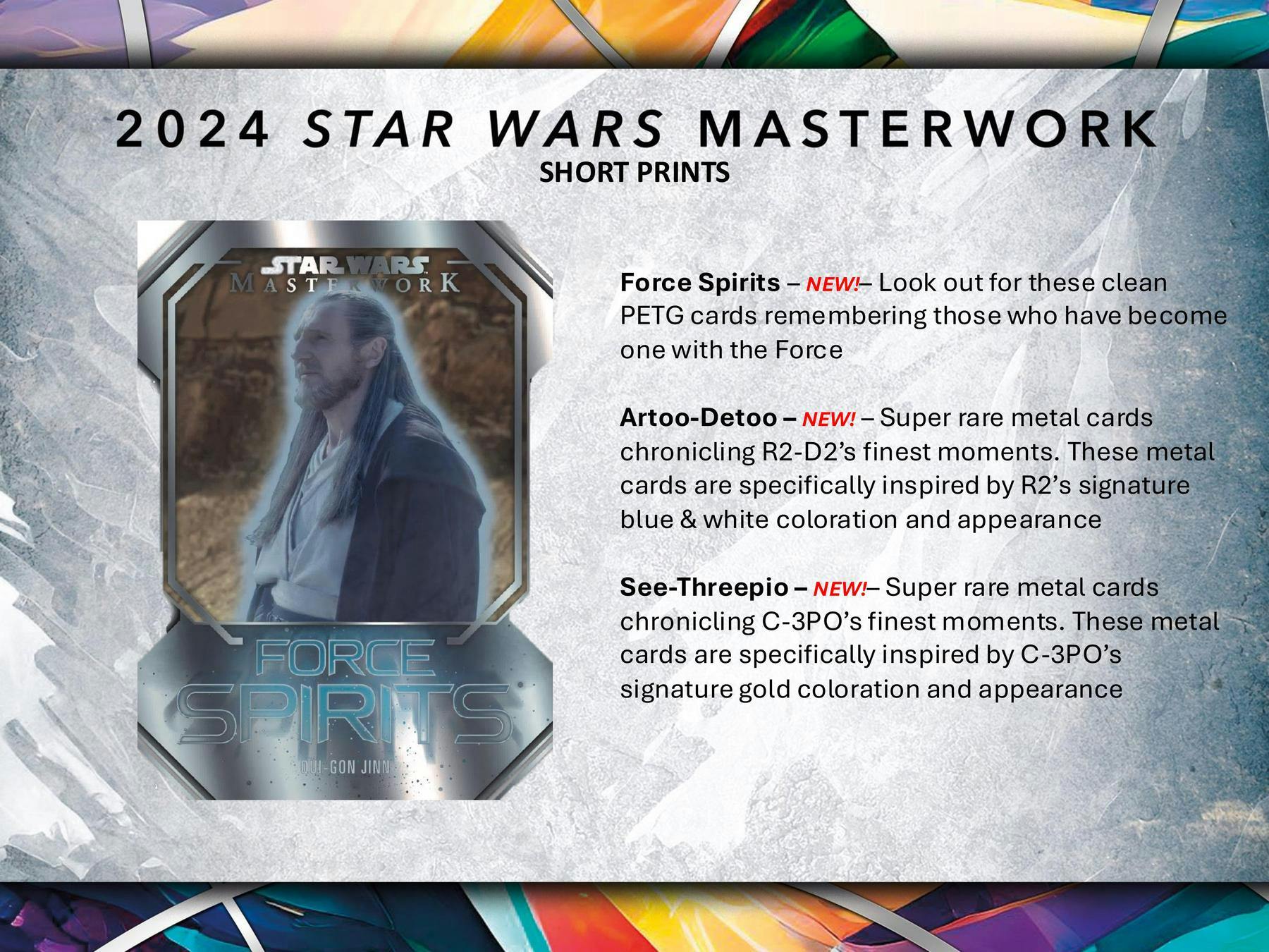 Star Wars Masterwork Hobby Box (Topps 2024) - Collectible Trading Cards