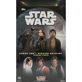 Star Wars Rogue One: Mission Briefing Hobby Box (Topps 2016) - Star Wars