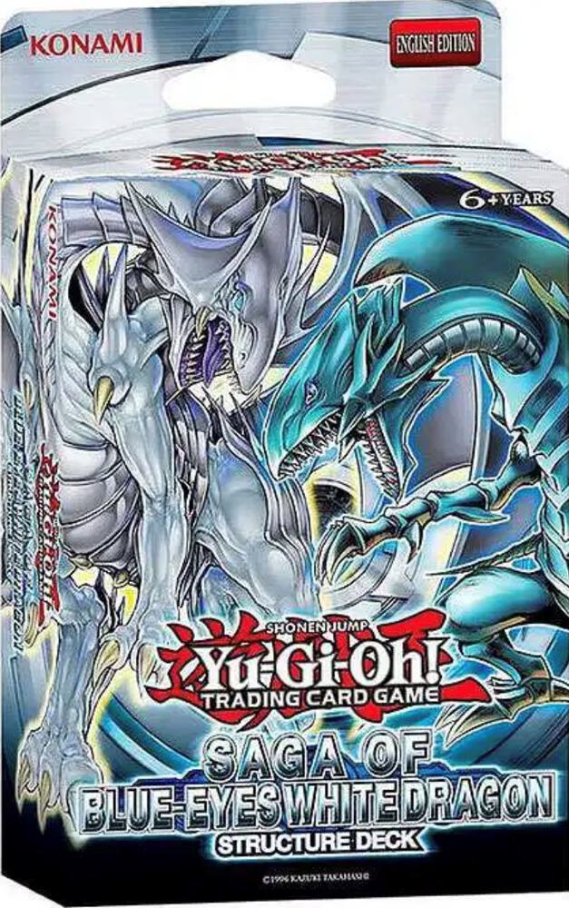Structure Deck: Saga of Blue-Eyes White Dragon (2020 Date Reprint) - Structure Deck