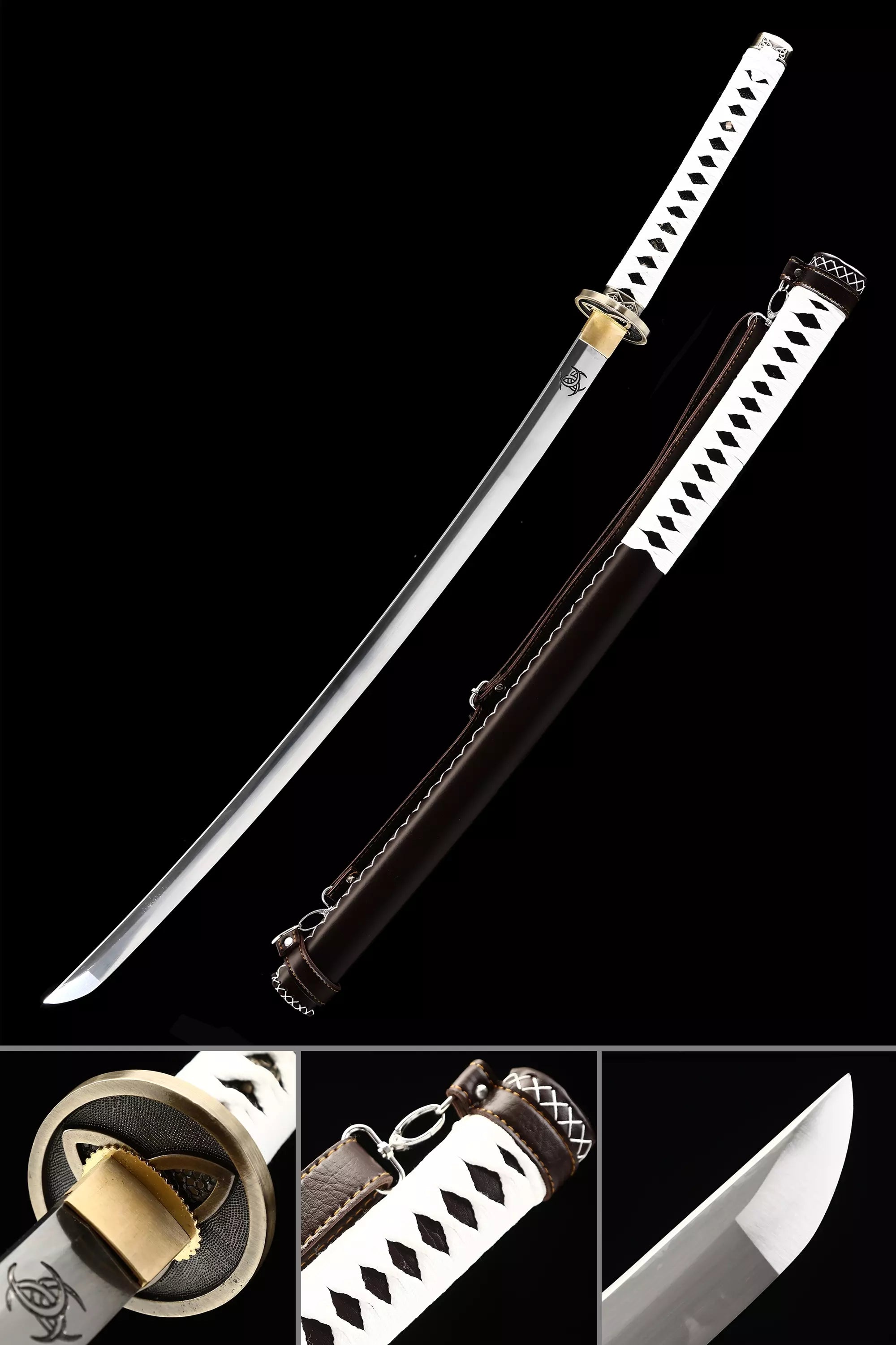 The Walking Dead Michonne’s Katana Zombie Slayer Katana Sword With Strap