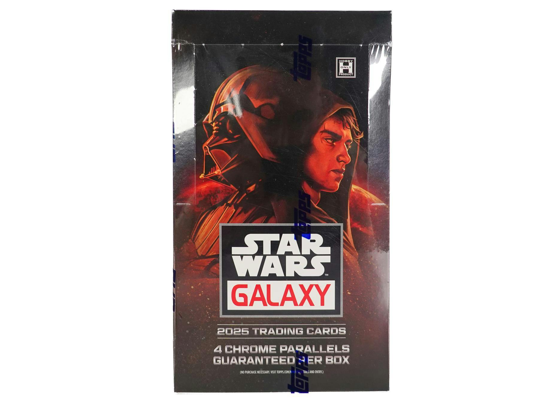 Topps 2025 Star Wars Chrome Galaxy Hobby Box - Collectible Trading Cards
