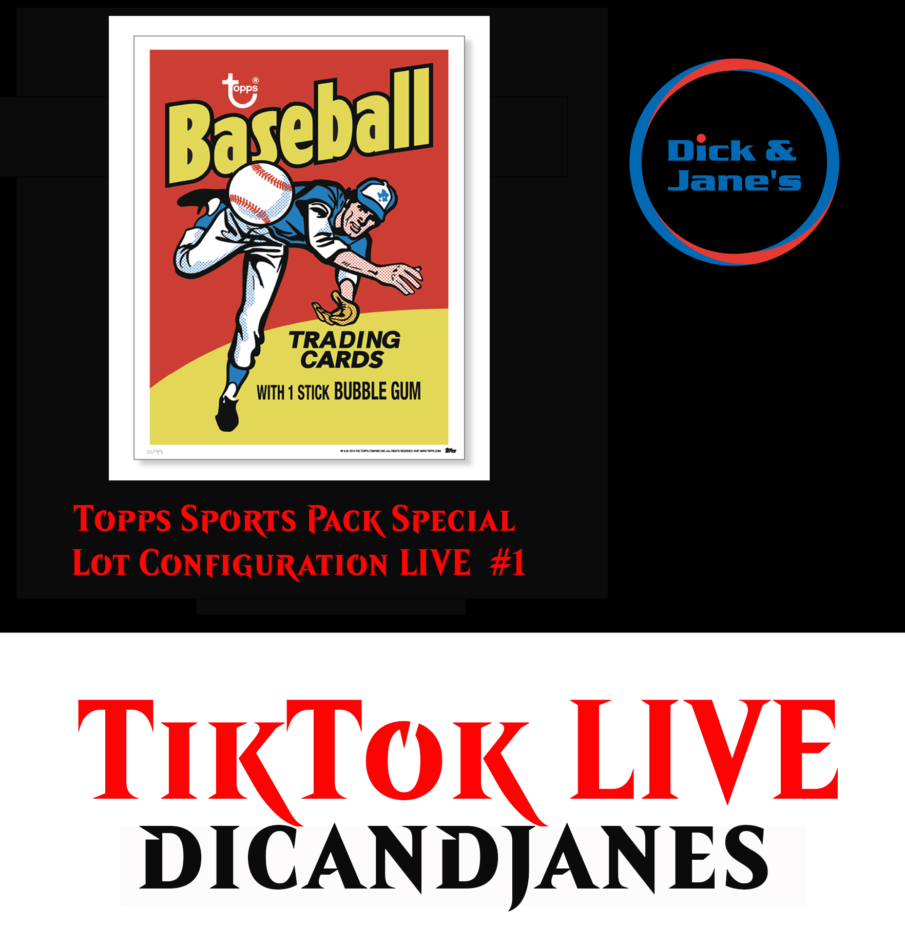 Topps Sports Pack Special Lot Configuration LIVE #1 - Sports Collectibles