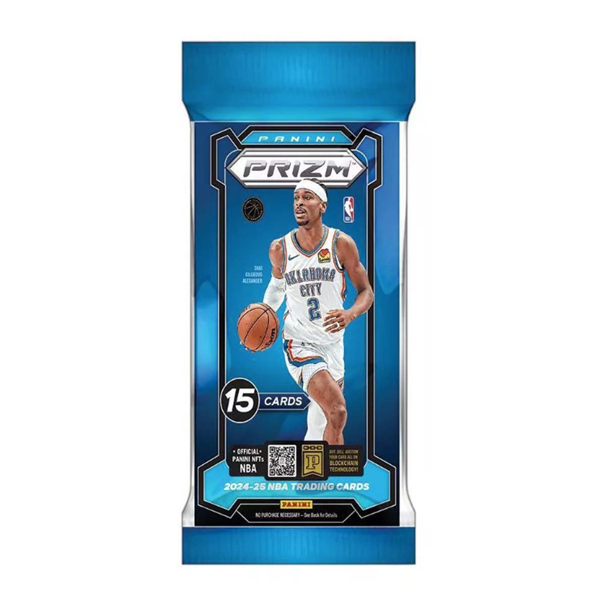 Two Pack Lot of 2024/25 Panini Prizm Basketball Jumbo Value Fat Packs (3 RWB Parallels) - NBA Retail Box