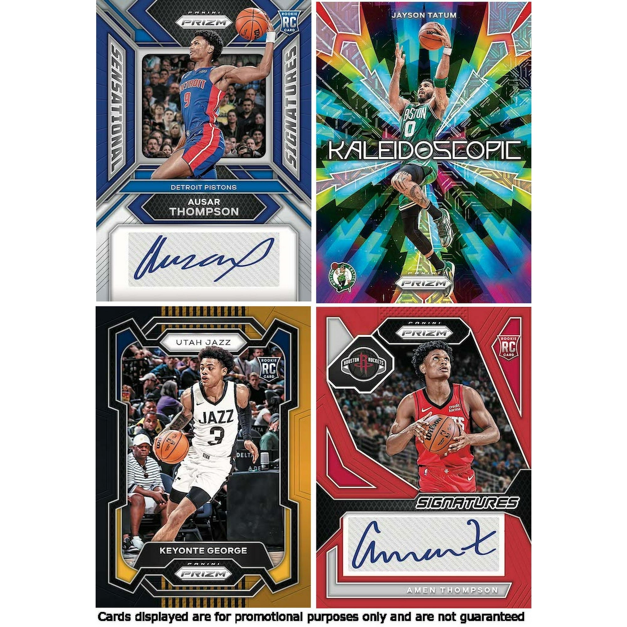 TWO PACKS 2023/24 Panini Prizm Basketball Retail (4 Cards/Pack) - NBA Mega Box