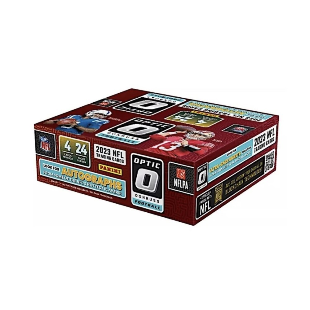 TWO PACKS of 2023 Panini Donruss Optic NFL Football Football Retail (2 Packs) - NFL Mega Box