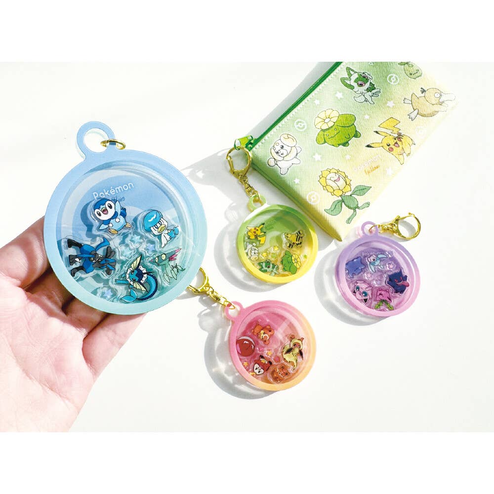 Pokemon Monster Shakachara Keychain Gradation: Green - Pokemon