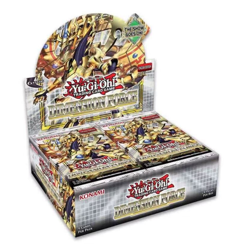 Yu-Gi-Oh! Dimension Force Booster Box (Hobby Box) - YuGiOh Booster Box
