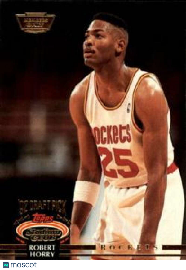 1992-93 Stadium Club Members Only #223 Robert Horry Rockets (Gold Emblem) NM-MT