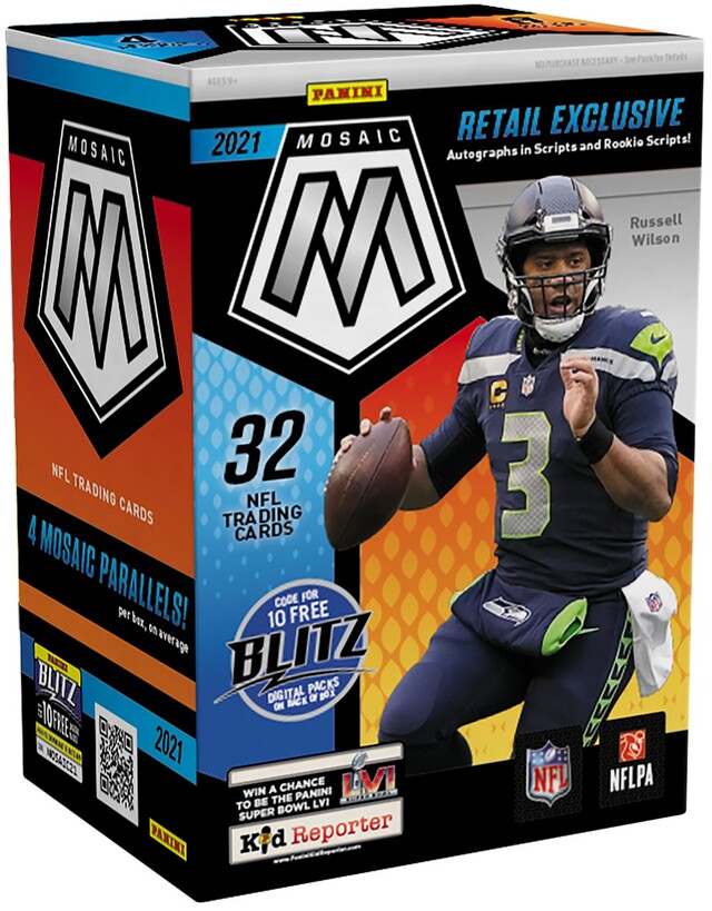 2022 Panini Mosaic Draft Picks Football Hobby Box