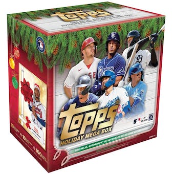 Topps holiday hotsell 2022 mega (2 boxes)