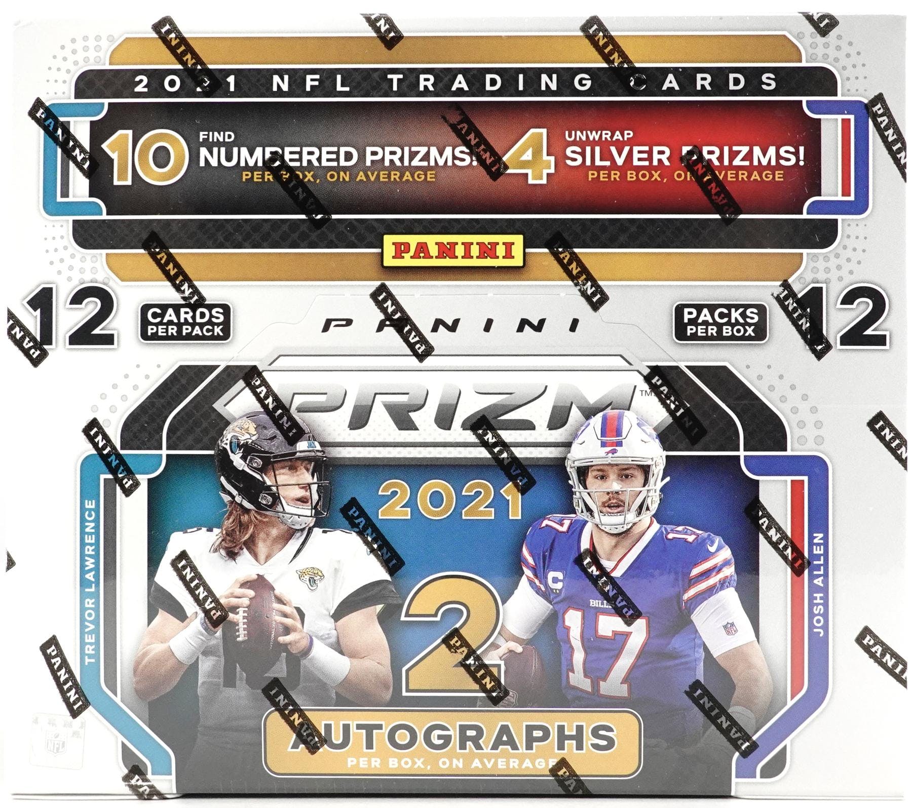 2021 Panini Prizm Football Multi-Pack 20 Box Case