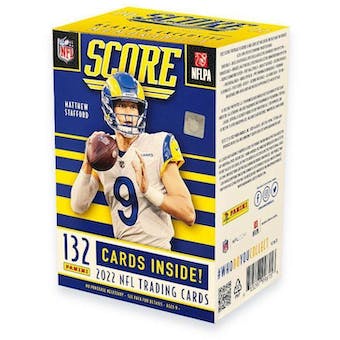 2022 Panini Score Football 6-Pack Blaster Box (Gold Parallels!)