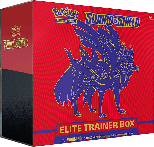 Pokémon TCG: Sword & Shield Elite Trainer Box ETB (Zacian)