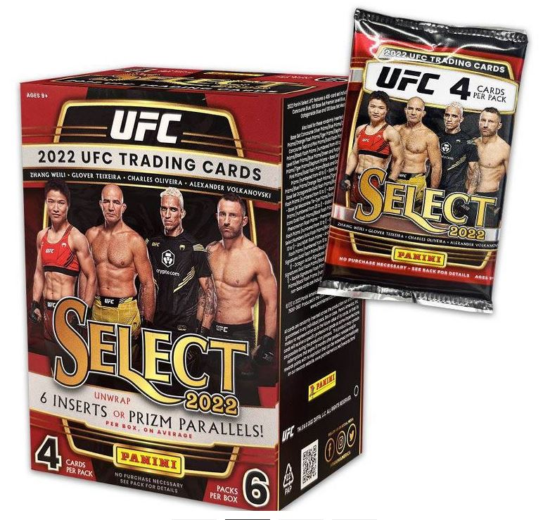 2022 Panini UFC Select Trading Card Blaster Box