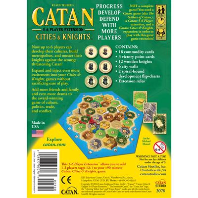 Catan - Extension: Cities and Knights