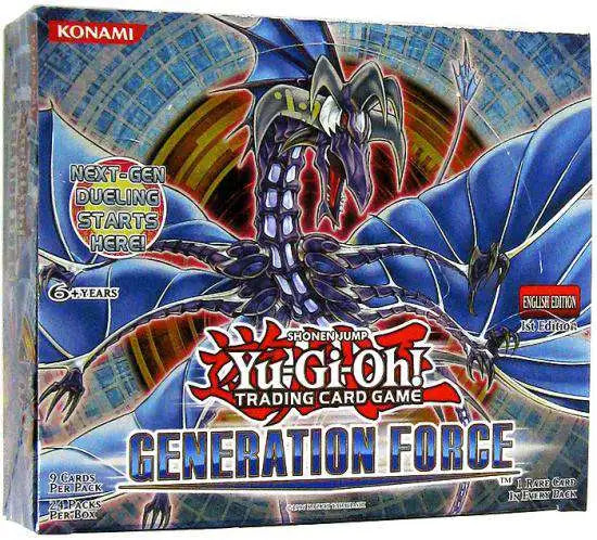 YuGiOh! Trading Card Game Generation Force Booster Box (1st edition)