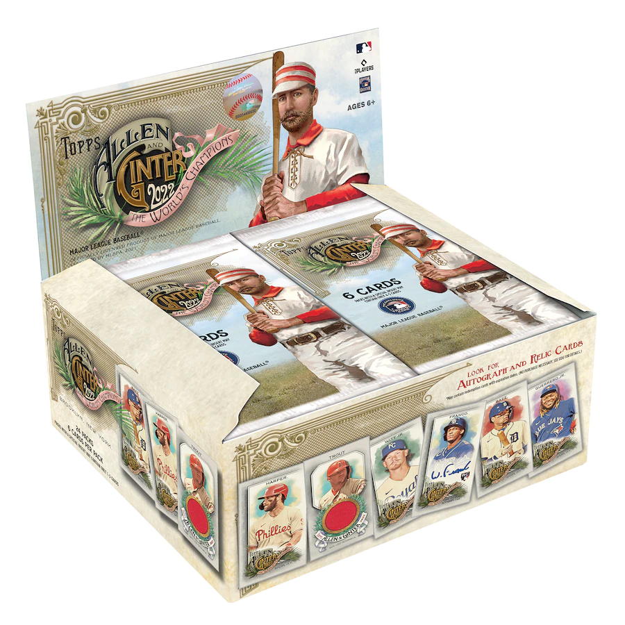 2022 Topps Allen & Ginter Baseball Factory Sealed 24-Pack Retail Box
