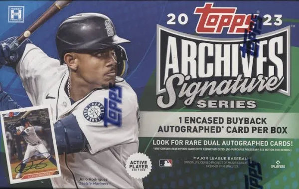 2023 Topps Archives Signatures Series Active Player Edition Baseball Hobby Box