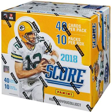 2018 Panini Score Football Hobby Box