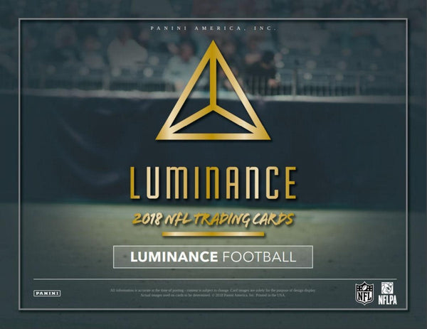 2018 Panini Luminance Football Cards