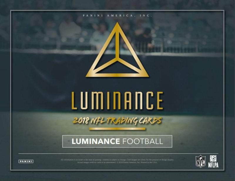 2018 Panini Luminance Football Cards