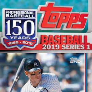 2019 Topps Baseball has arrived!