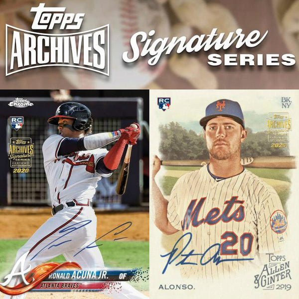 2020 TOPPS ARCHIVES SIGNATURE SERIES