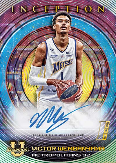 TOPPS delivers Bowman University Inception