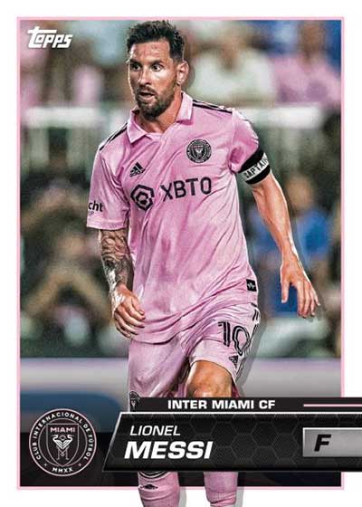 2023 Topps MLS Major League Soccer Gets Messi