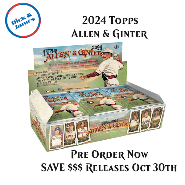 2024 Topps Allen & Ginter Baseball Hobby Box - PRE ORDER AND SAVE $$$$$