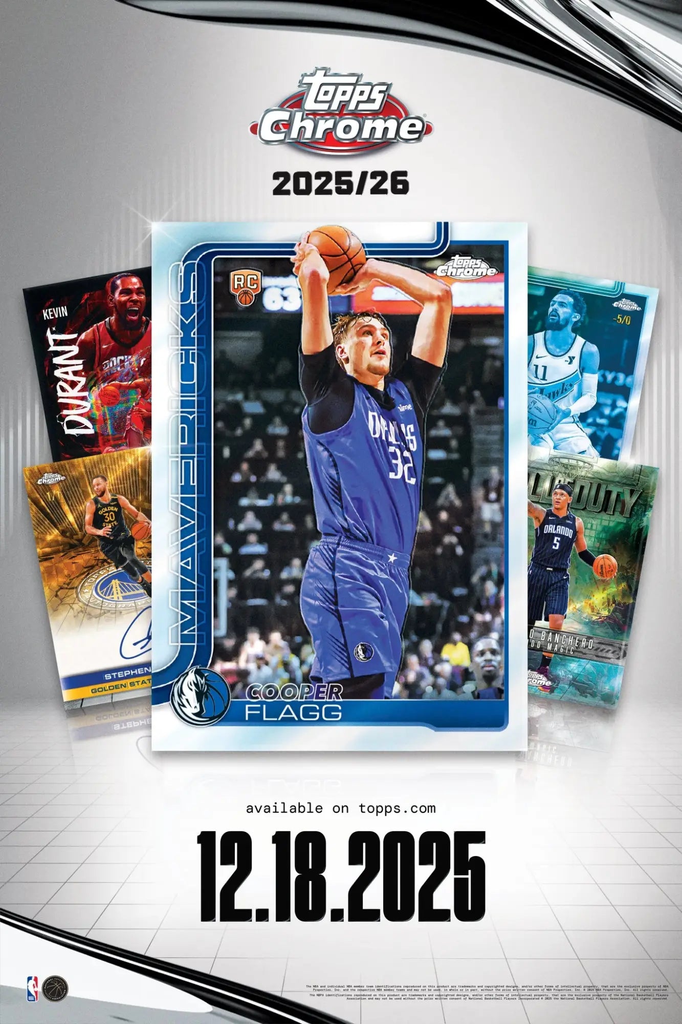 2025-26 Topps Chrome Basketball is BACK!