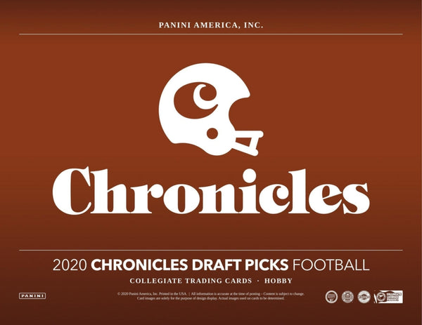 2020 Panini Chronicles Draft Picks Football Hobby Box (Presell)