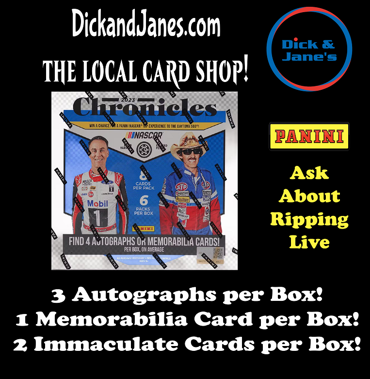 2023 Panini Chronicles Racing NASCAR Hobby Box