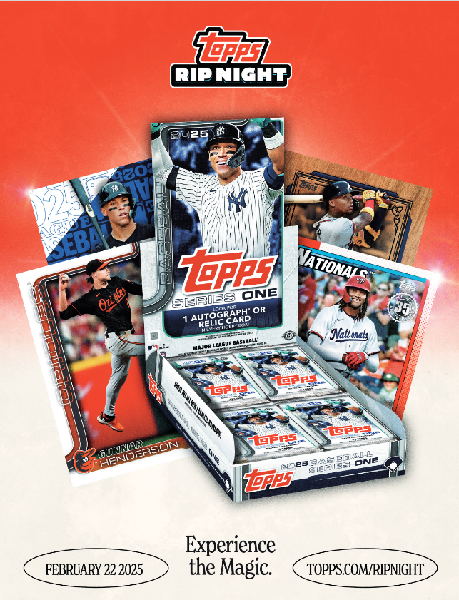 Topps Rip Night February 22nd