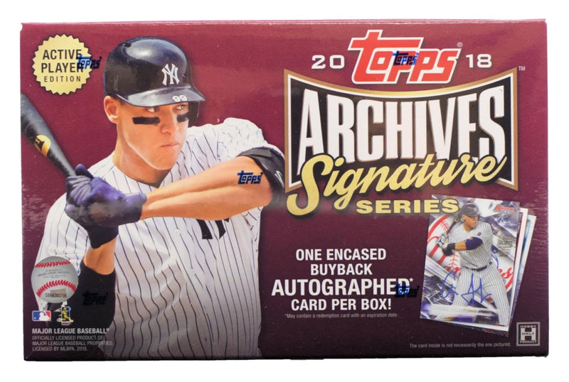 2018 Topps Archives Signature Series
