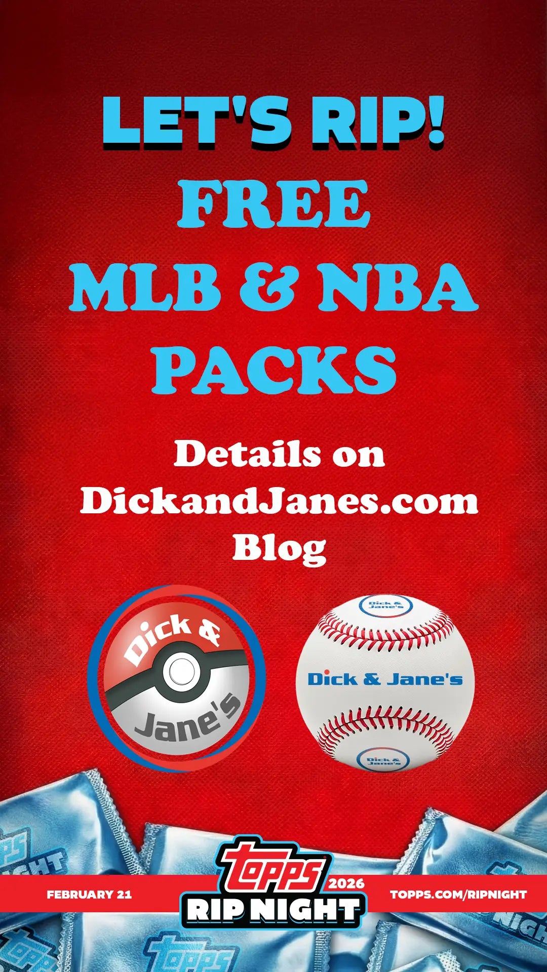 FREE Topps RIP Night Event - Saturday Feb 21st (UPDATED)