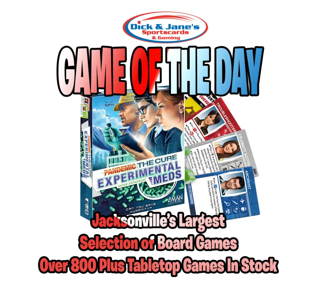GAME OF THE DAY: Pandemic: The Cure – Experimental Meds