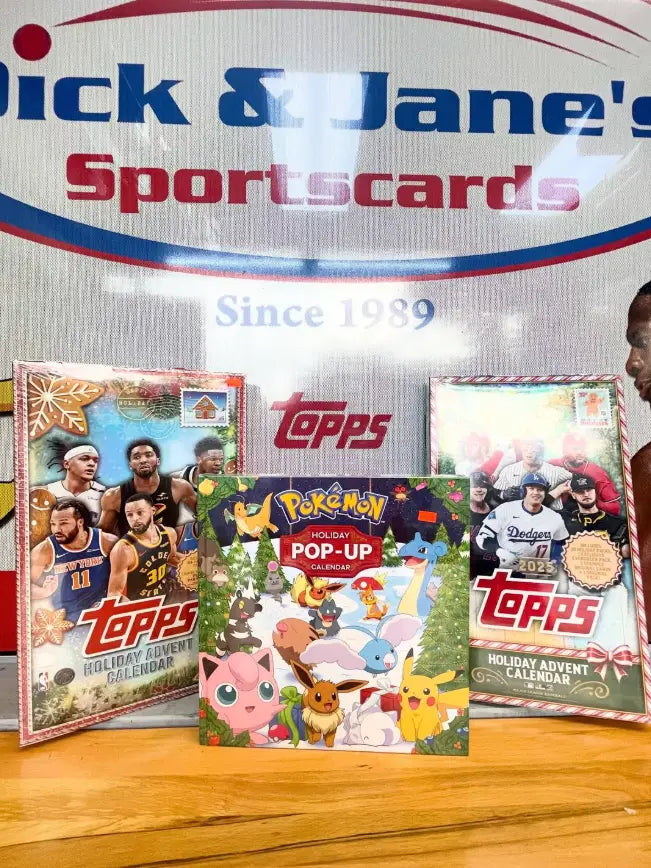 MLB / NBA and Pokemon Advent Calendars!