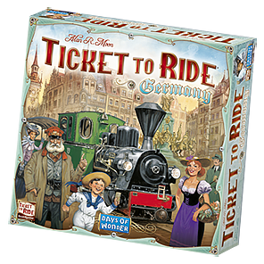 Ticket to Ride Germany plus a few other games